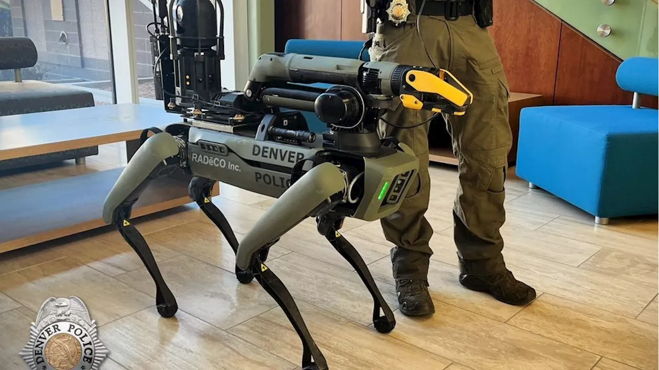 Denver police to use 'robotic dog' that can open doors, lift objects