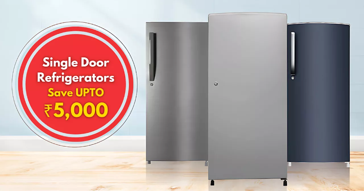 लूट ही लूट! 5000 रुपये तक गिर गए टॉप Single Door Refrigerator के दाम, ग्राहकों ने मचाई Amazon Sale में खलबली