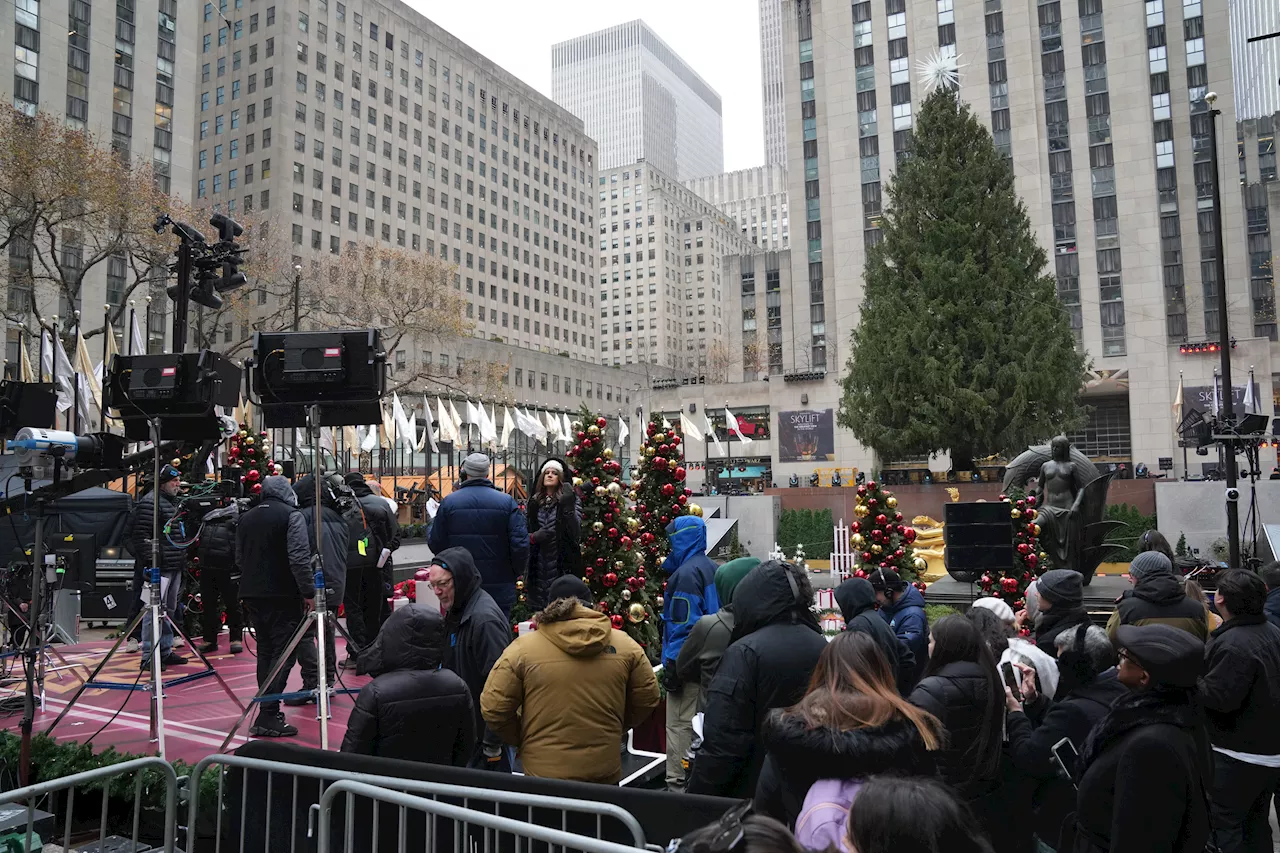 Rockefeller Christmas Tree Lighting set for tonight in New York City