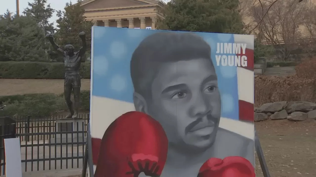 Philadelphia honors ‘Real Life Rockys' with murals outside the art museum