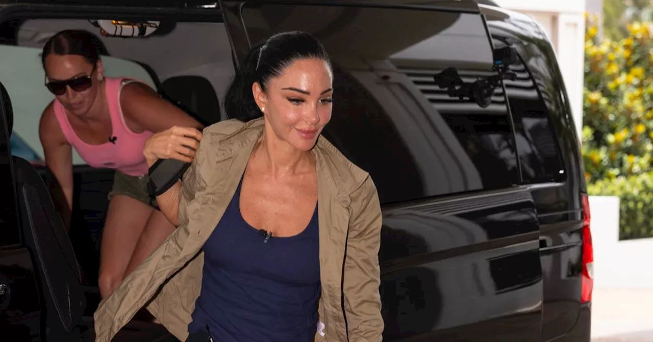 I'm A Celeb's Tulisa seen storming into hotel after jungle exit