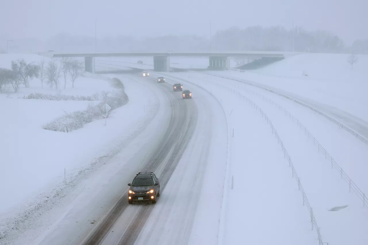 List of Highways, Roads Impacted by Blizzard in 2 States