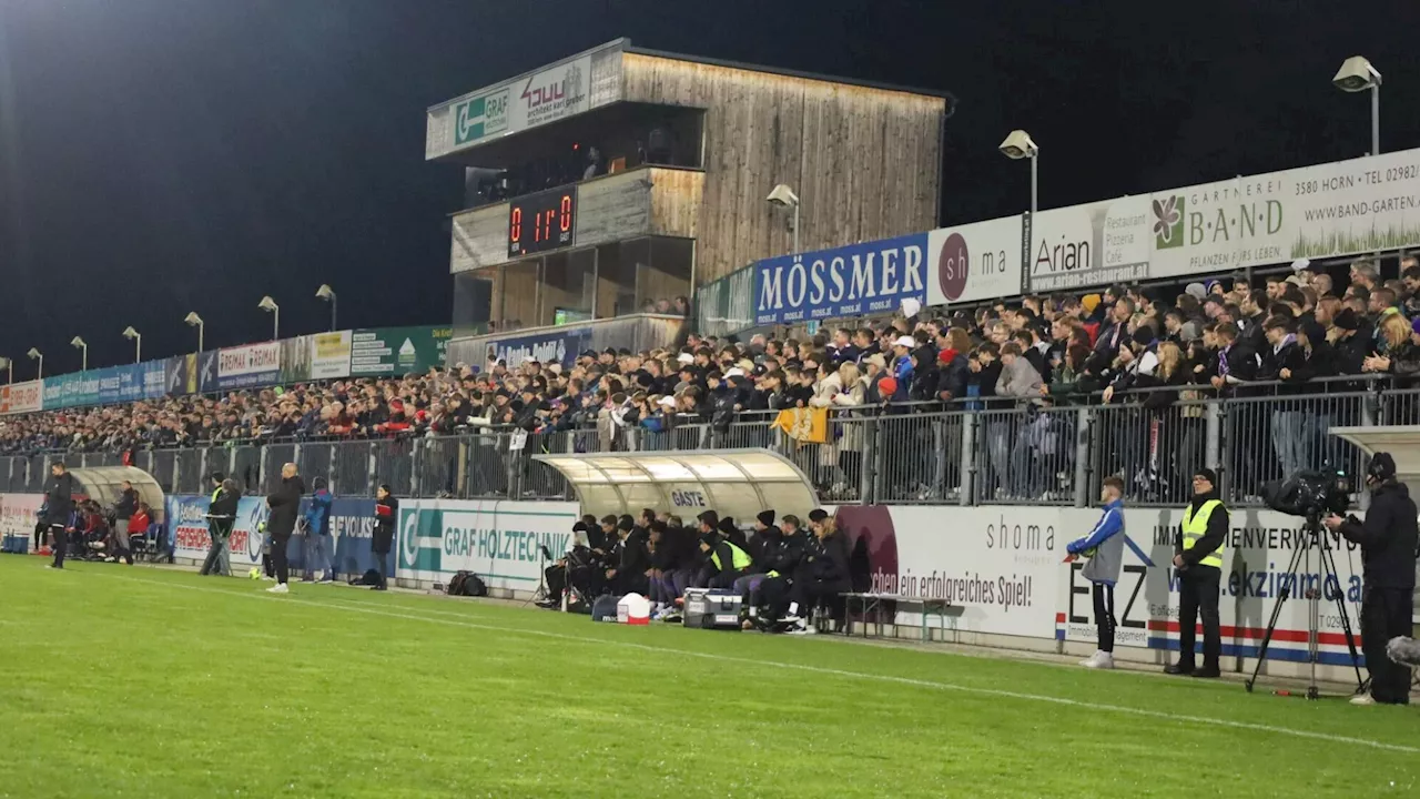 Nur dank Cup-Krachern: Horn löste Zwettl knapp wieder als Hochburg ab