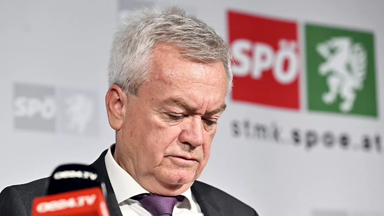 Steirische SPÖ-Chef Anton Lang tritt zurück