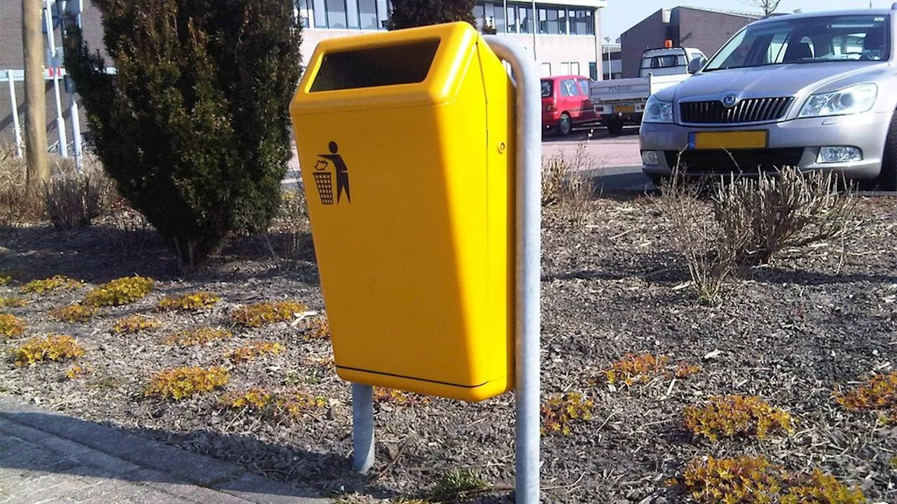 Fabrikant van alom aanwezige afvalbakken failliet