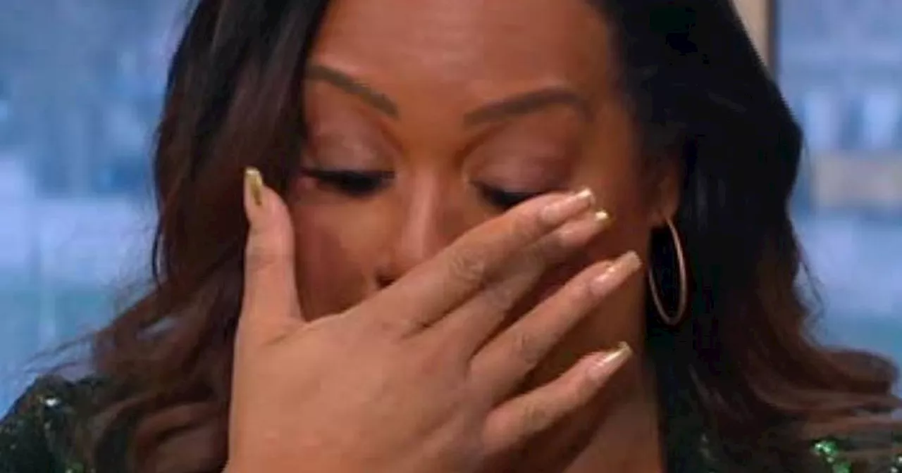 Alison Hammond says 'sorry' and breaks down in tears