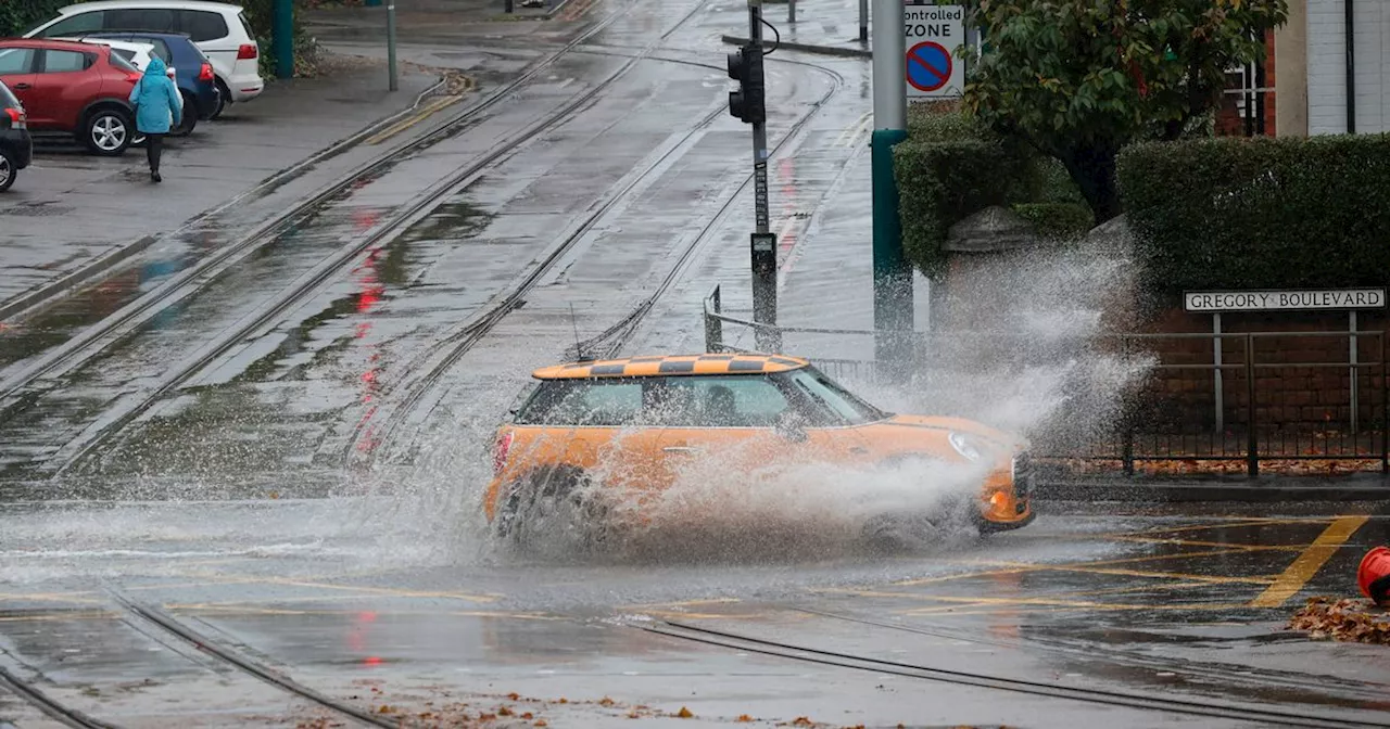 Met Office issues heavy rain weather warning with flooding possible