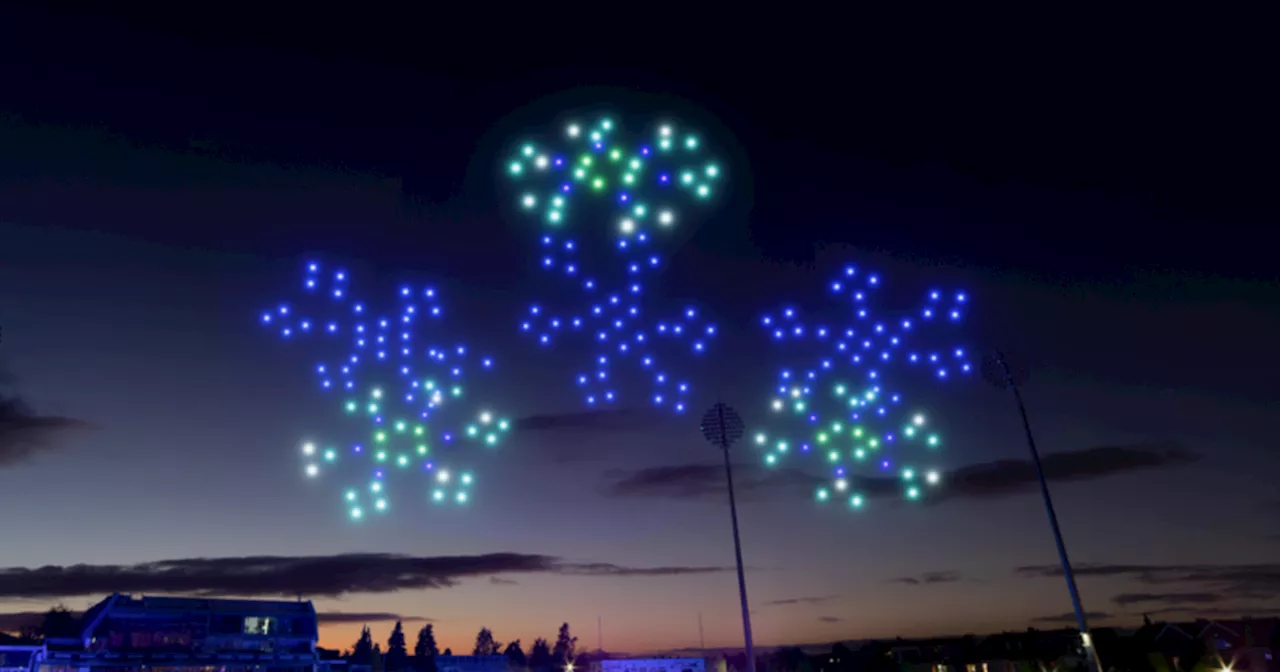 Tickets still available for Notts Christmas drone lights show