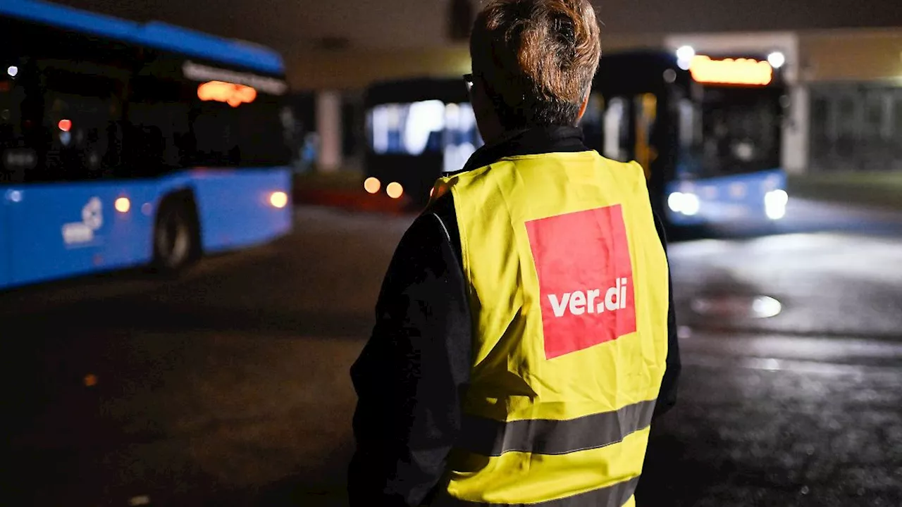 Baden-Württemberg: Warnstreiks sorgen erneut für Ausfälle bei Bussen und Bahnen