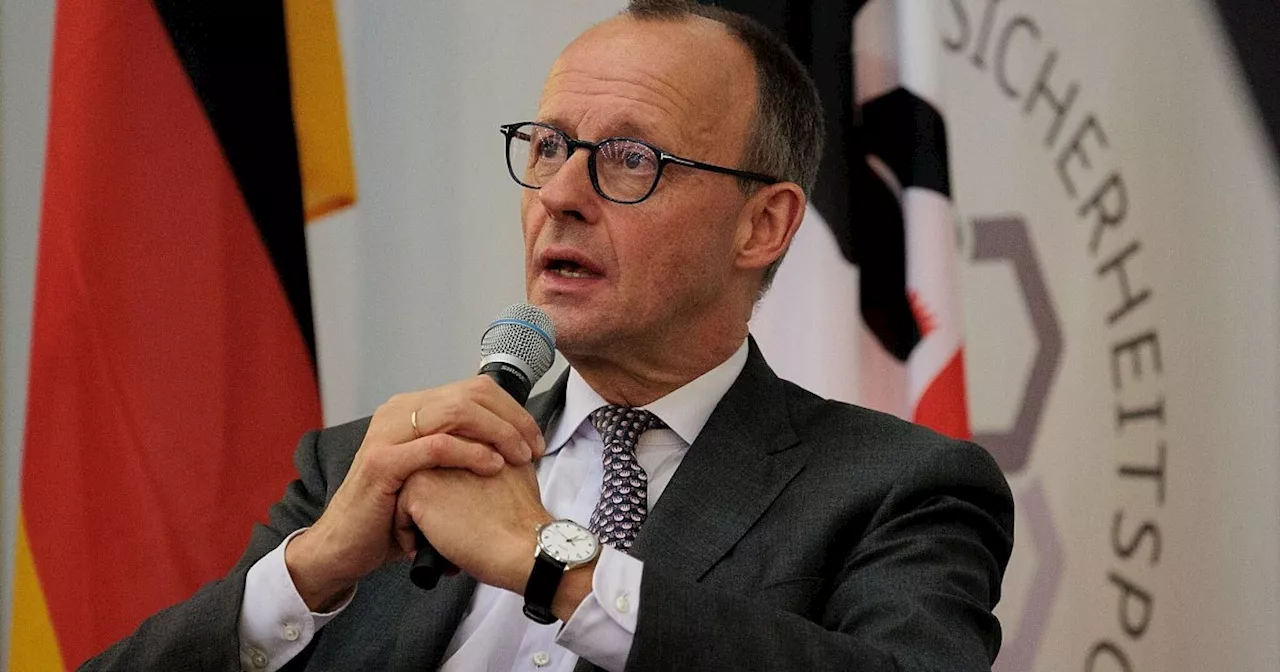 Friedrich Merz kritisiert Baerbocks Gedankenspiele zur Bundeswehr in der Ukraine