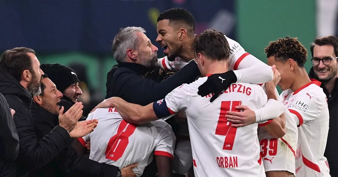 Leipzig stoppt Frankfurt im Pokal