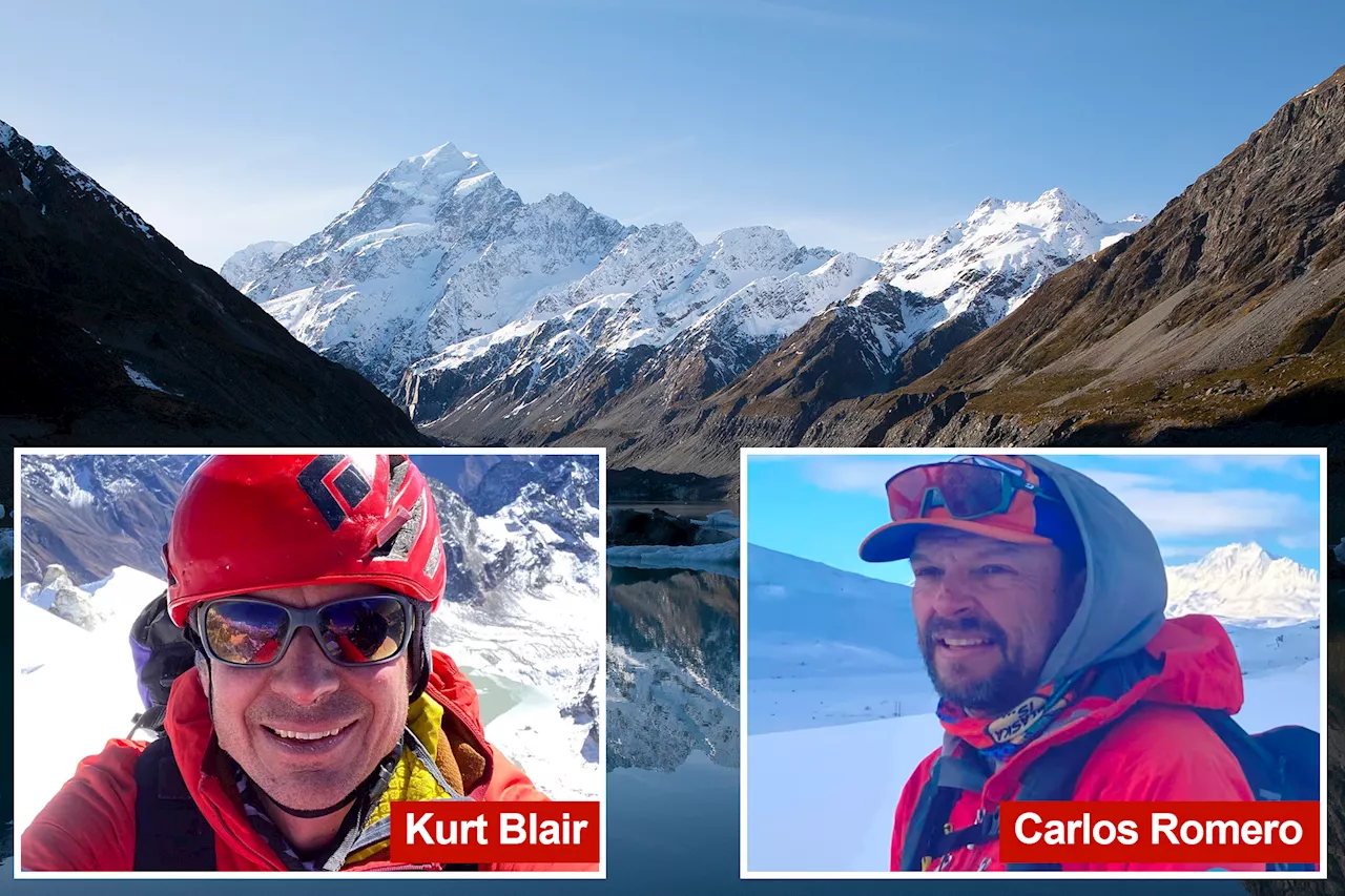 2 Americans, 1 Canadian go missing while climbing Mount Cook, New Zealand's highest peak