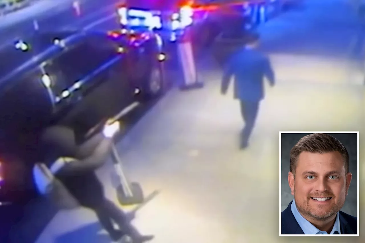  Chilling video shows gunman executing Brian Thompson at close range as UnitedHealthcare CEO stumbles away in NYC