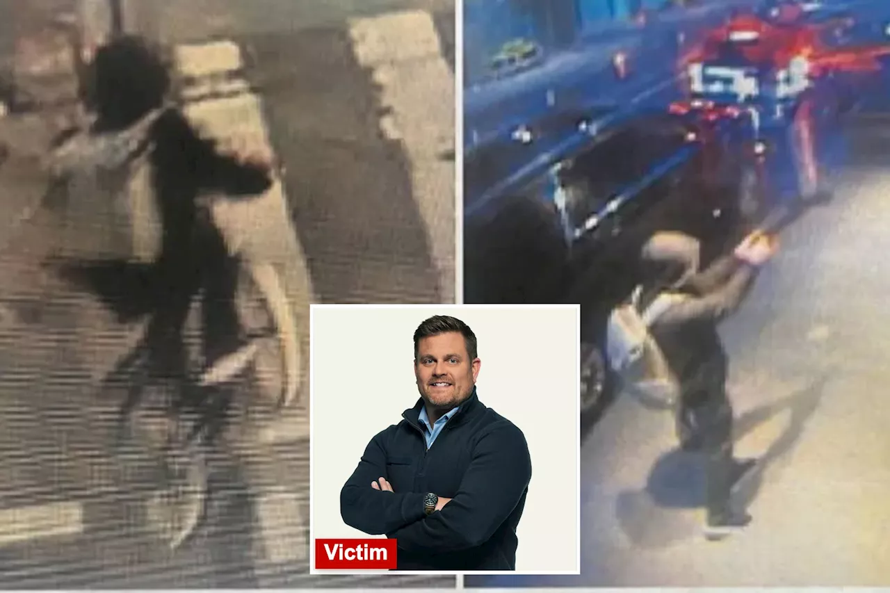 Dramatic surveillance photos show moment suspect points gun at UnitedHealthcare CEO Brian Thompson in fatal shooting