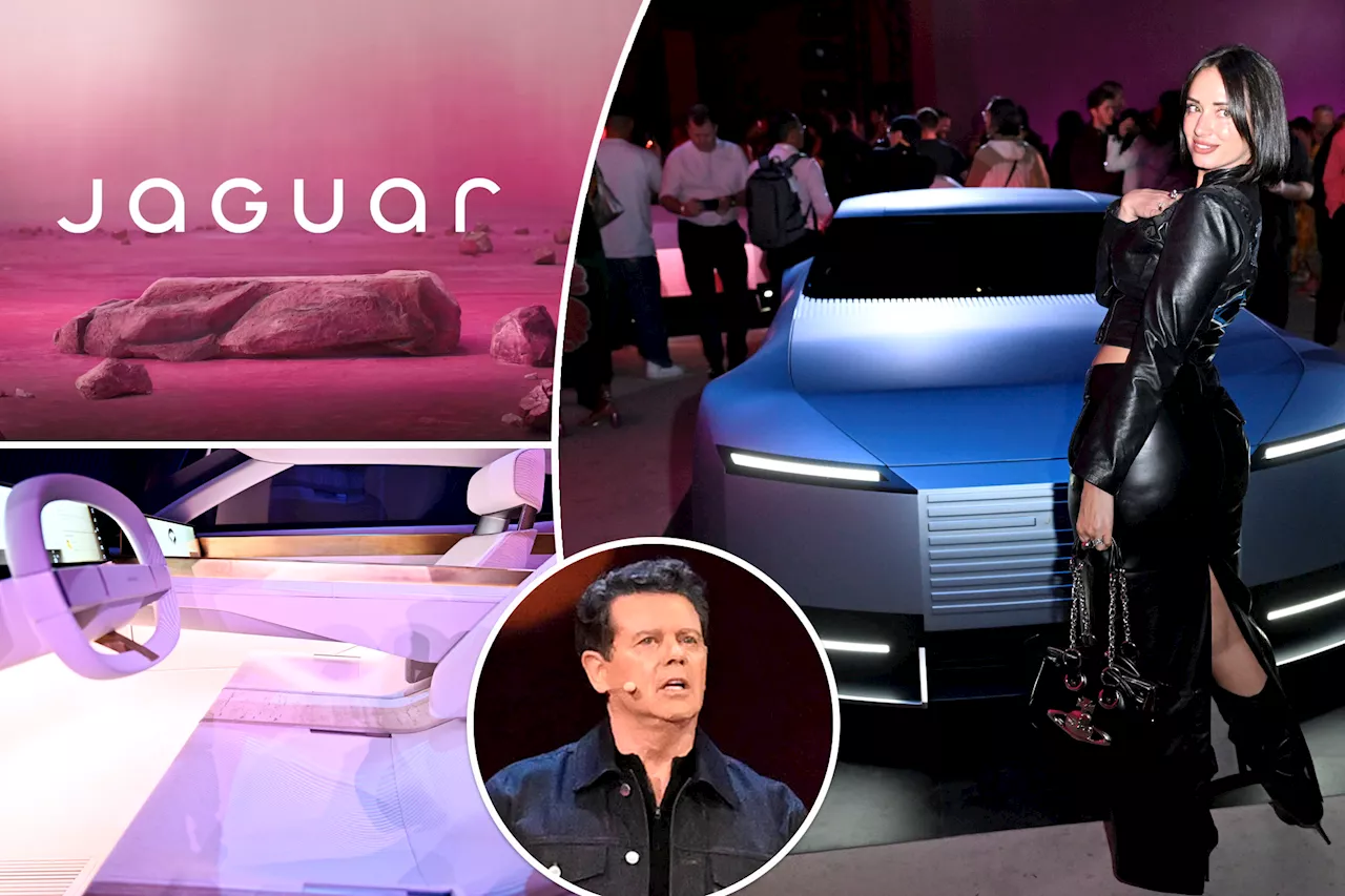 Jaguar's pink, 'woke' electric car slammed by Gen Z: 'What on Earth is Jaguar thinking?'