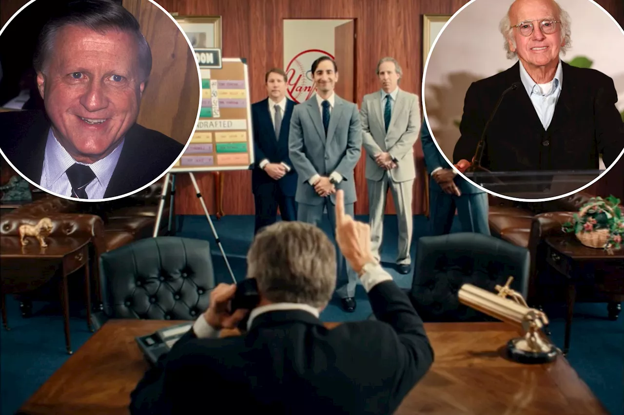 Larry David reprises role as George Steinbrenner in John Elway-Yankees card ad for Topps