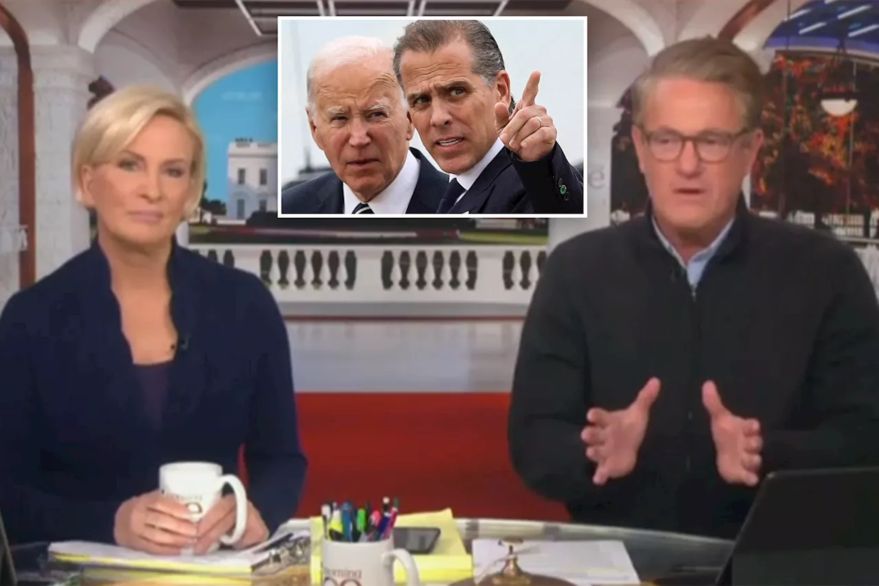 'Morning Joe' hosts tear into NYT, other liberal media for caring about Hunter Biden pardon: 'Hysterically imbalanced'