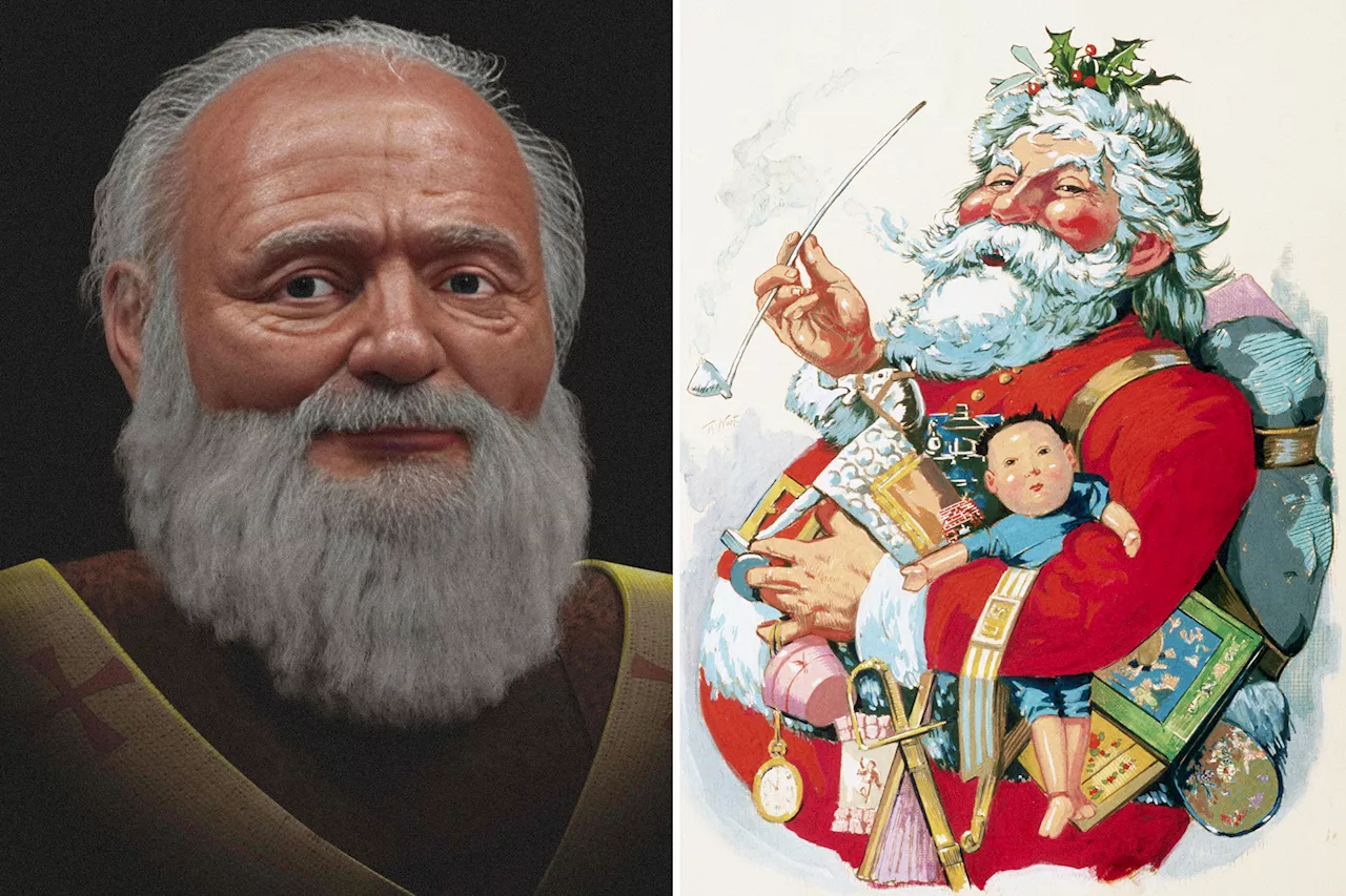 Real face of Santa Claus revealed after 1,700 years —and just in time for Christmas