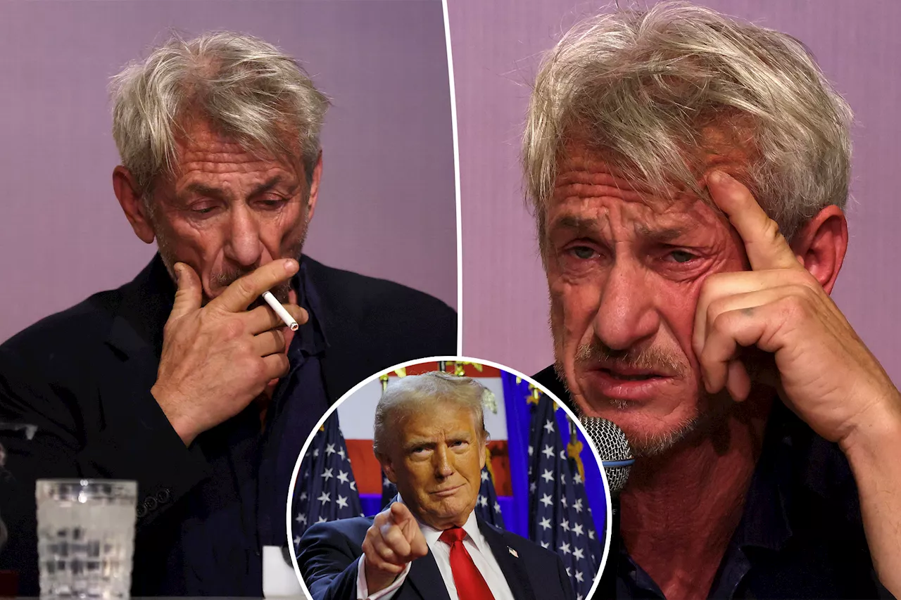 Sean Penn slams Oscars for 'extraordinary cowardice' after failing to embrace Donald Trump biopic