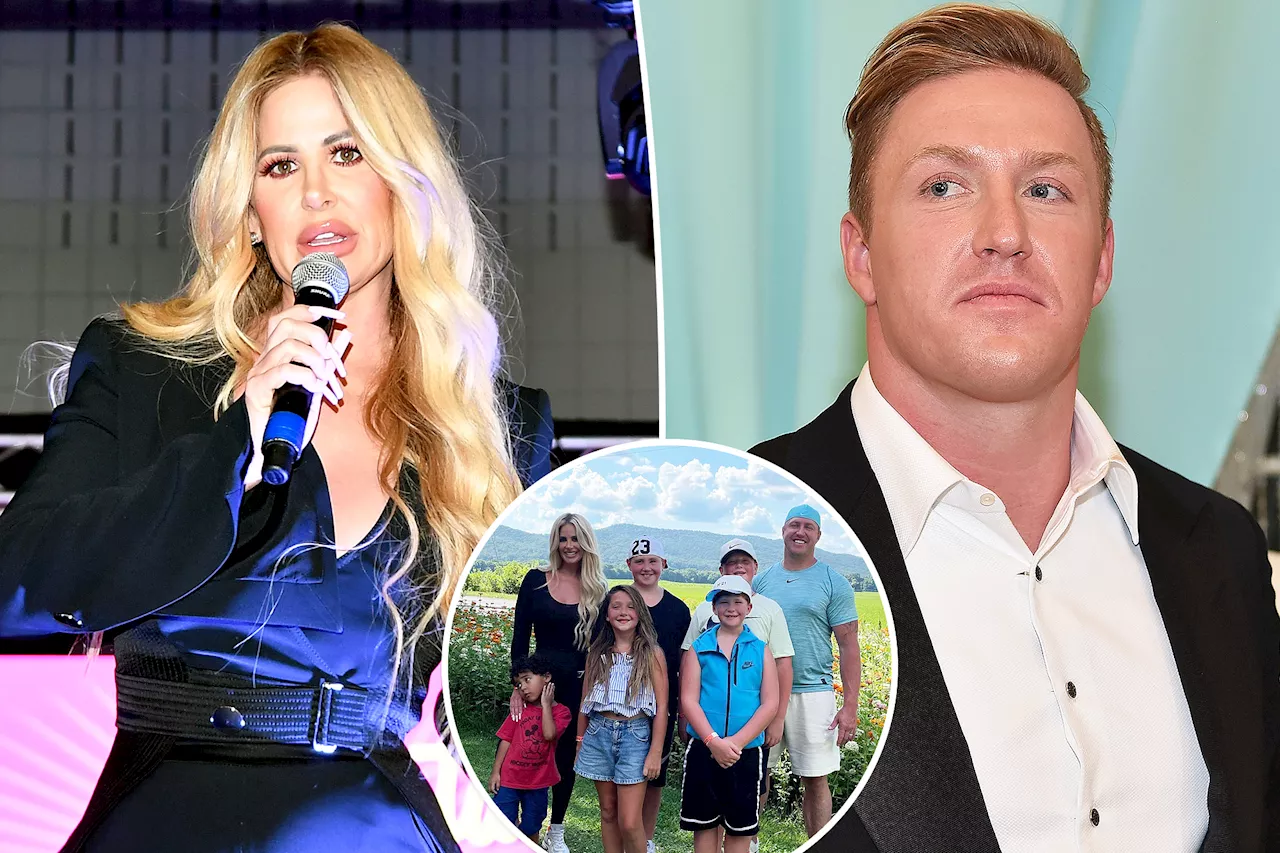 Kim Zolciak alleges Kroy Biermann threw her to the ground during fight at home, kids say otherwise: report