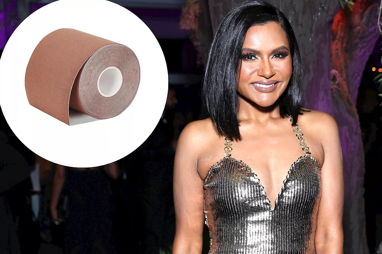 Mindy Kaling says she 'would be nothing without' this $13 fashion tape