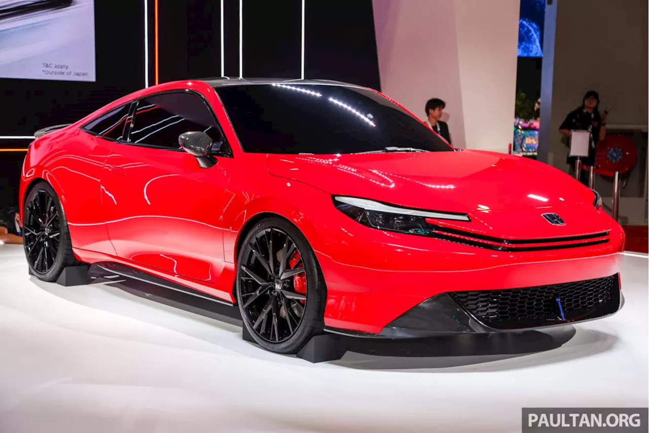 Red Honda Prelude Concept debuts at KLIMS 2024, hybrid coupe’s first Asian appearance outside Japan