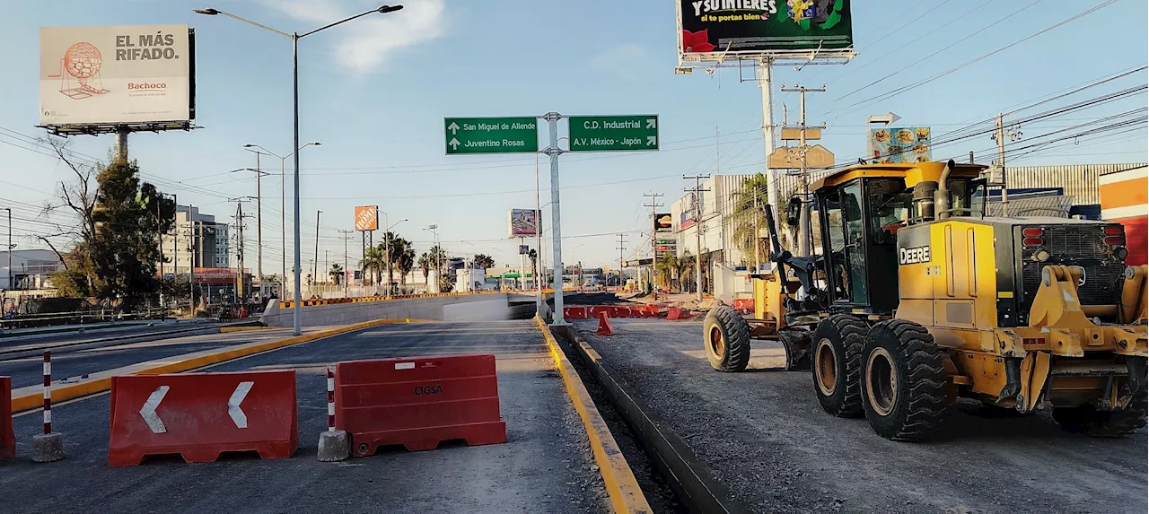 ¿Cuándo estará listo el puente de la avenida Tecnológico en Celaya?