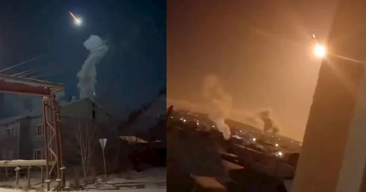 Caught on Camera: Asteroid Fireball Explodes Over Siberia