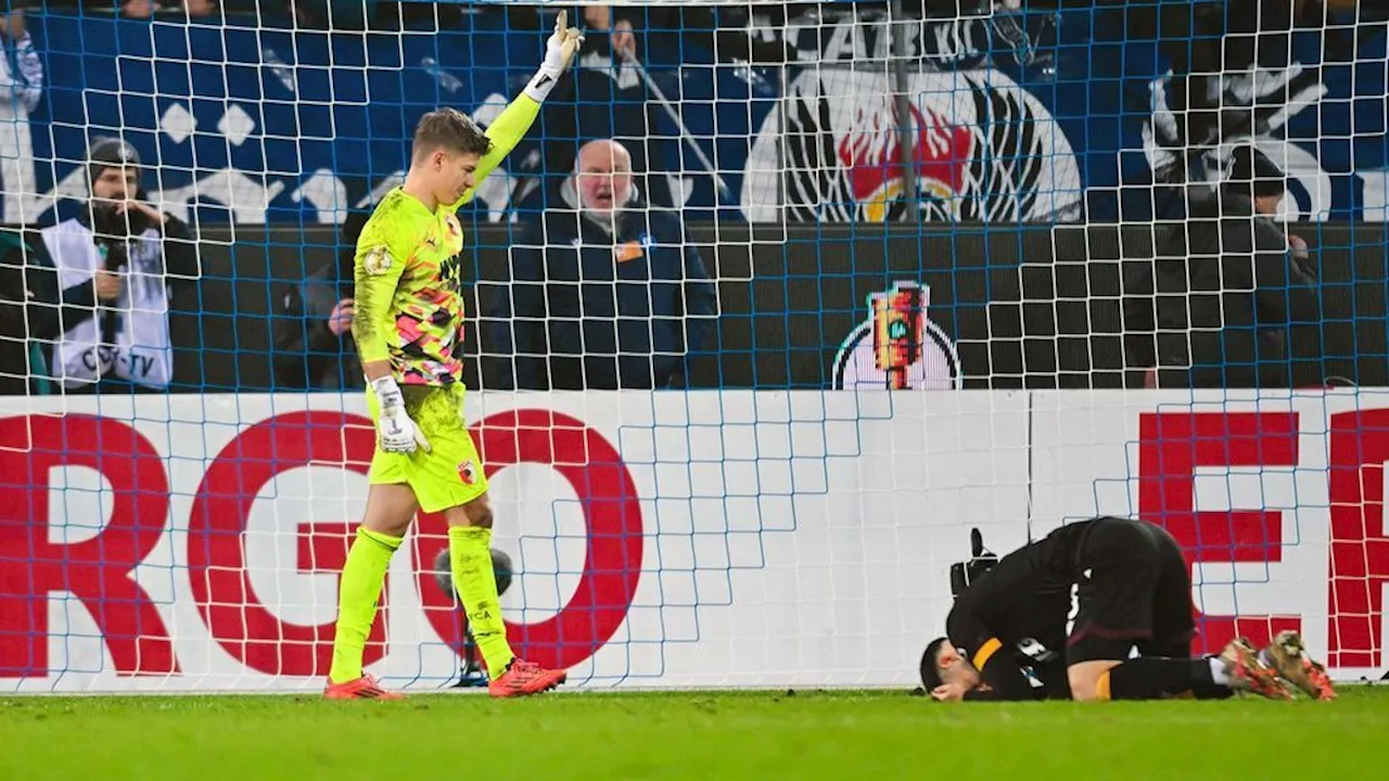 DFB-Pokal: Augsburg siegt im Elferkrimi, Wolfsburg wirft Hoffenheim raus, Köln schlägt Hertha BSC