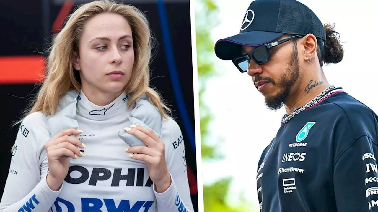 Sophia Flörsch schießt gegen Lewis Hamilton: 'Bist du dumm?'