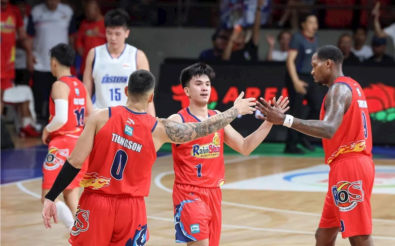 Deon Thompson Nets Double-Double as Rain or Shine Wins First PBA Commissioner's Cup Match