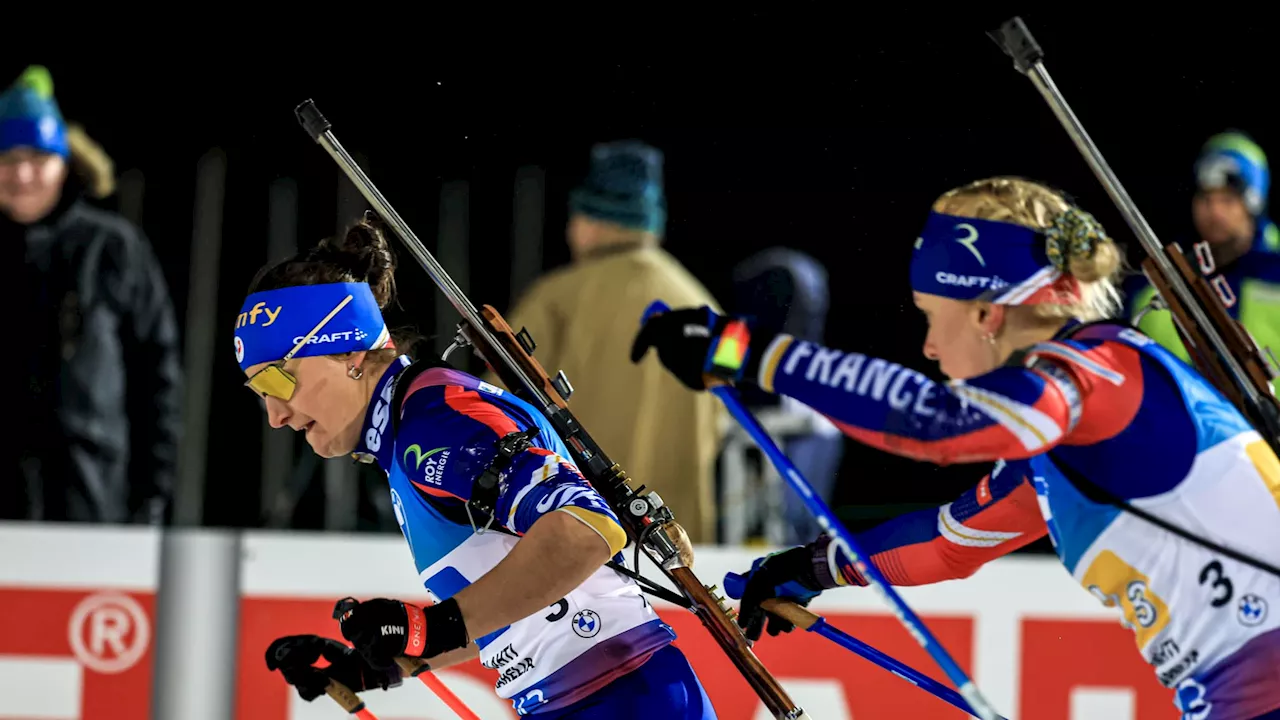 Biathlon: avec un sans-faute au tir, Lou Jeanmonnot remporte le premier individuel de la saison