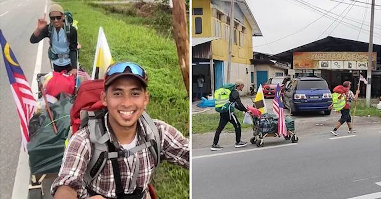 Two Malaysians Walk 10,000km from Perak to Mecca for Hajj