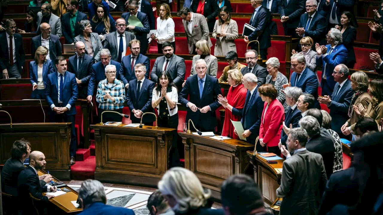 French government falls in historic no-confidence vote as political crisis deepens