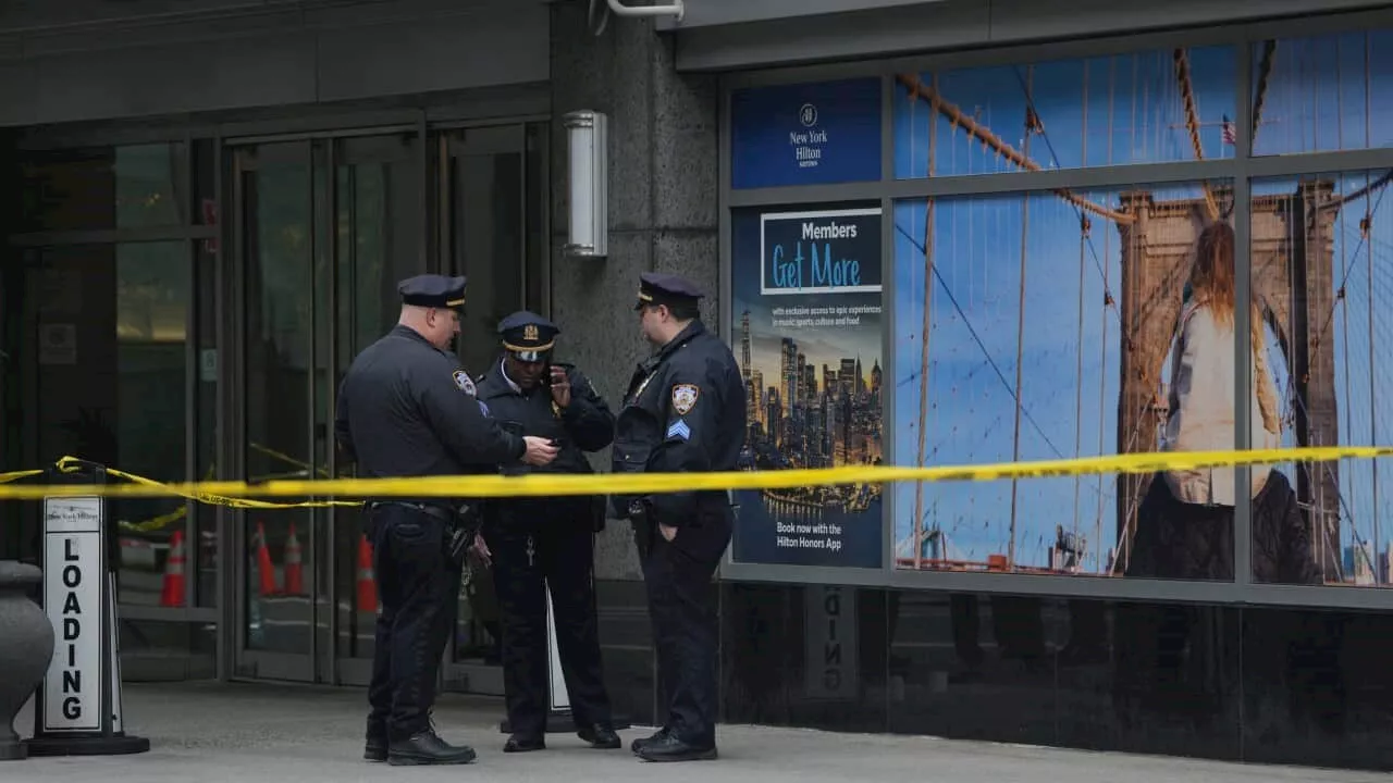 Manhunt underway after top American executive shot dead in targeted attack