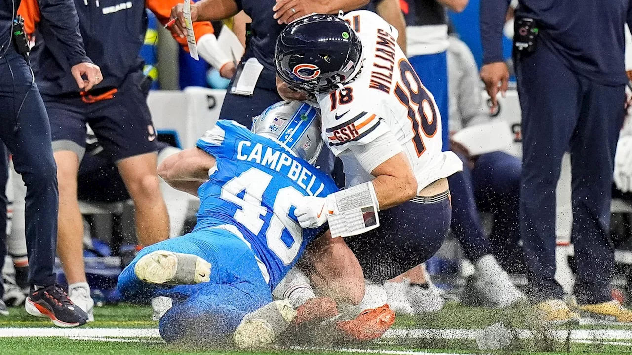 Dan Campbell Warned Refs About Lions’ Plans to Hit Bears QB Caleb Williams