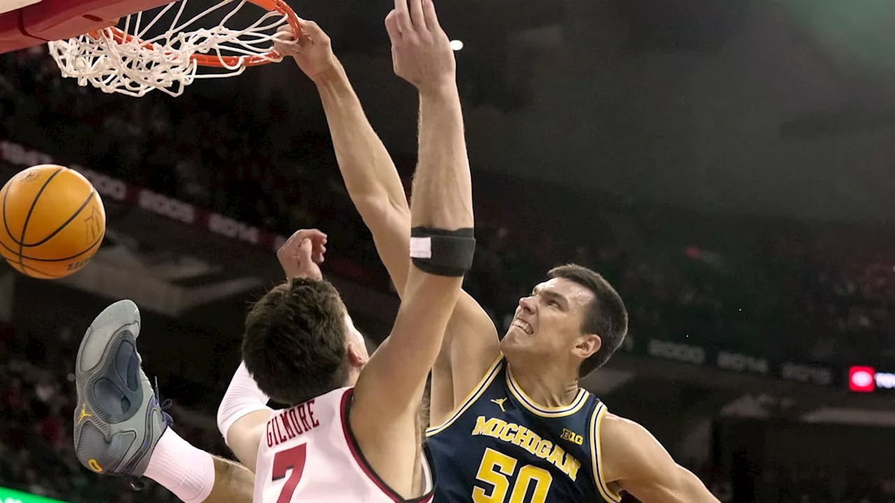 Danny Wolf, Vlad Goldin lift Michigan men's basketball over No. 11 Wisconsin