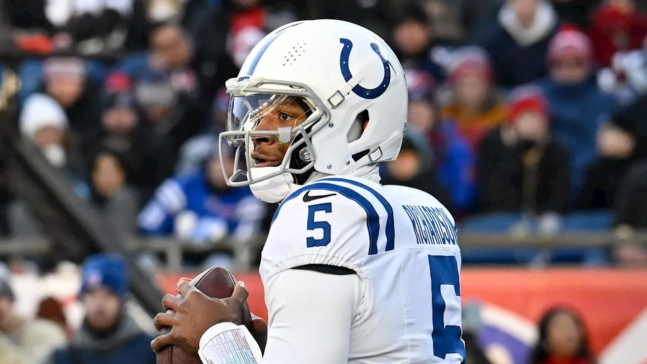 Indianapolis Colts' Anthony Richardson Ranks Near Top of Key Statistics