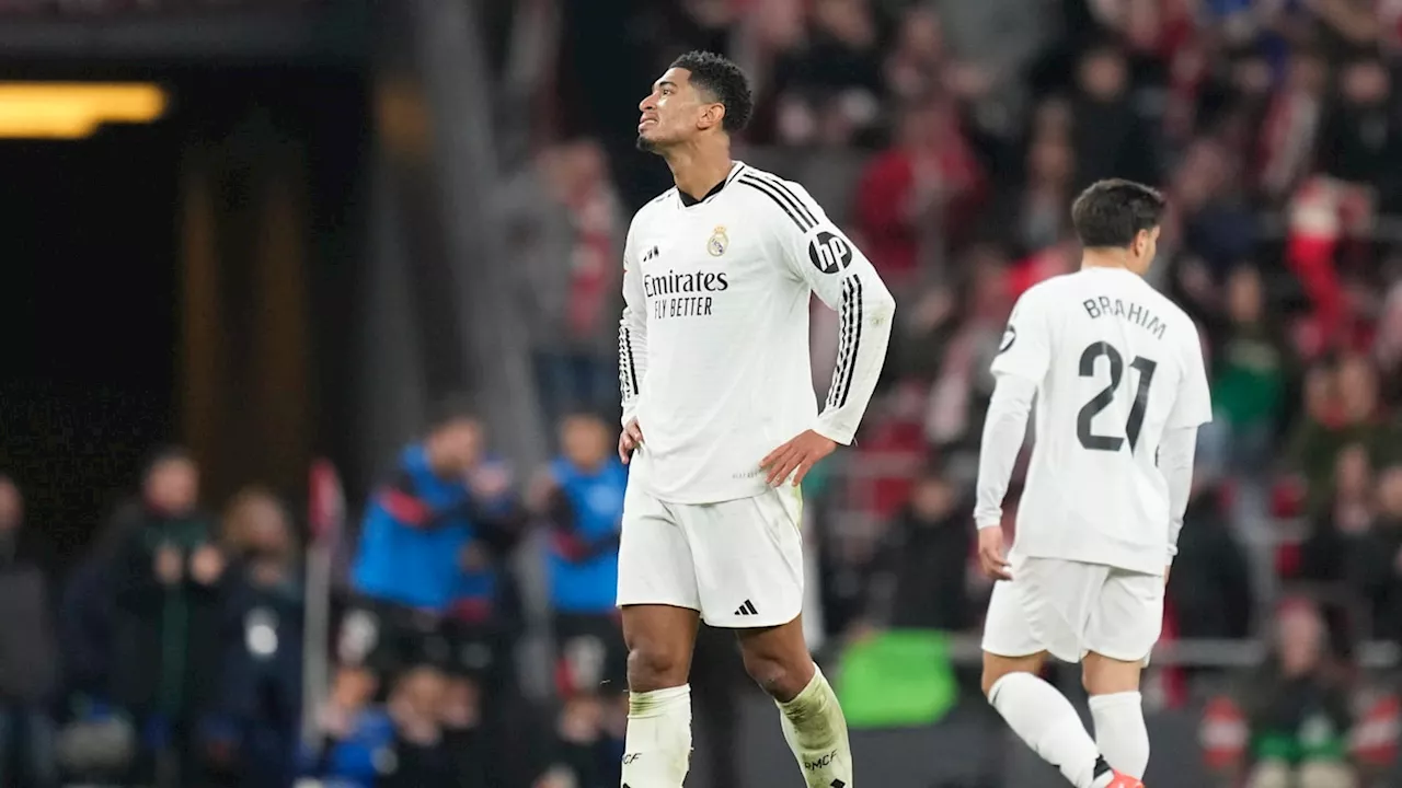 Real Madrid Lose to Athletic Club, Fall Four Points Behind Barcelona