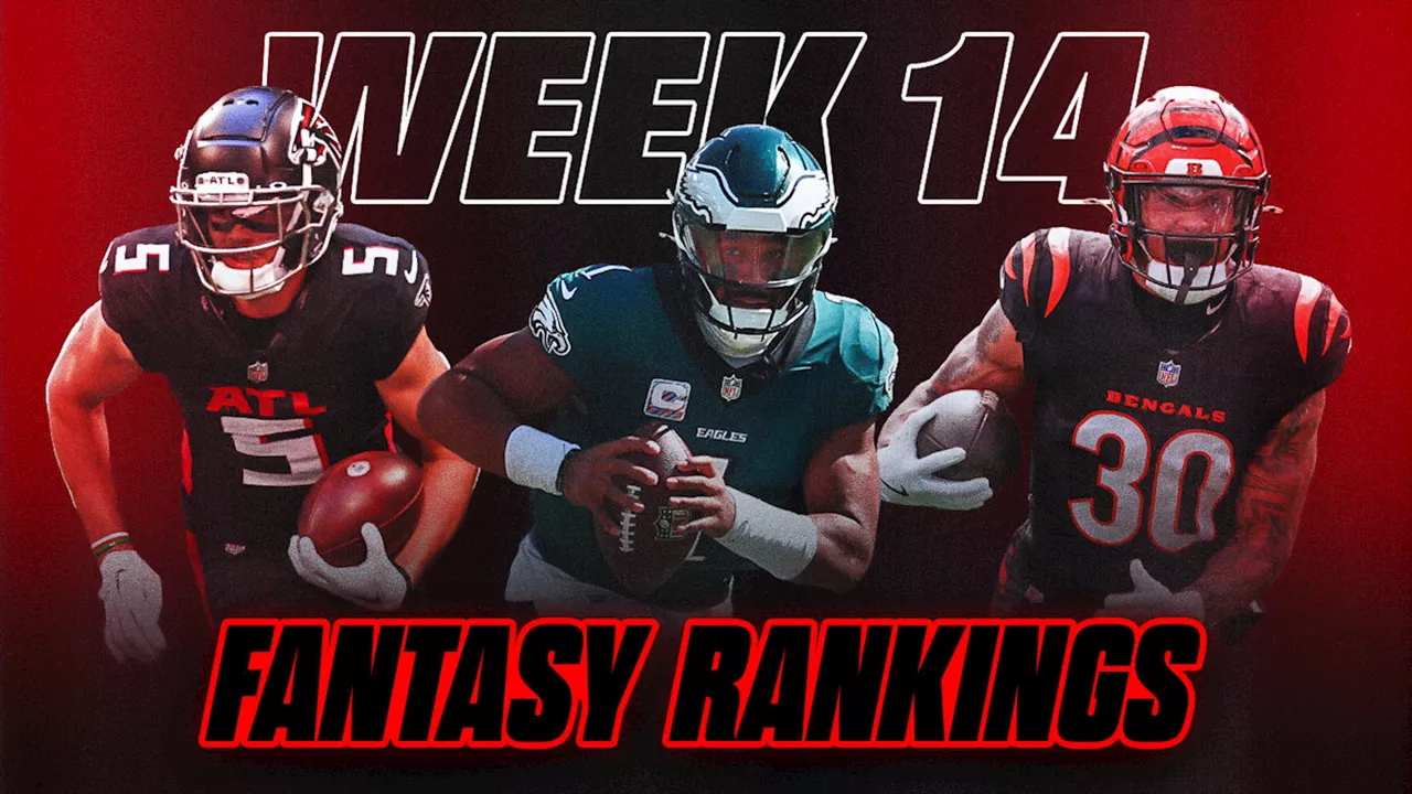 Week 14 Fantasy Football Rankings For Every Position In PPR Leagues