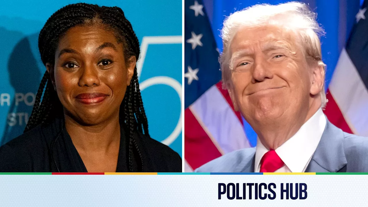 Politics latest: Kemi Badenoch flies to US to 'build relations' with Republicans