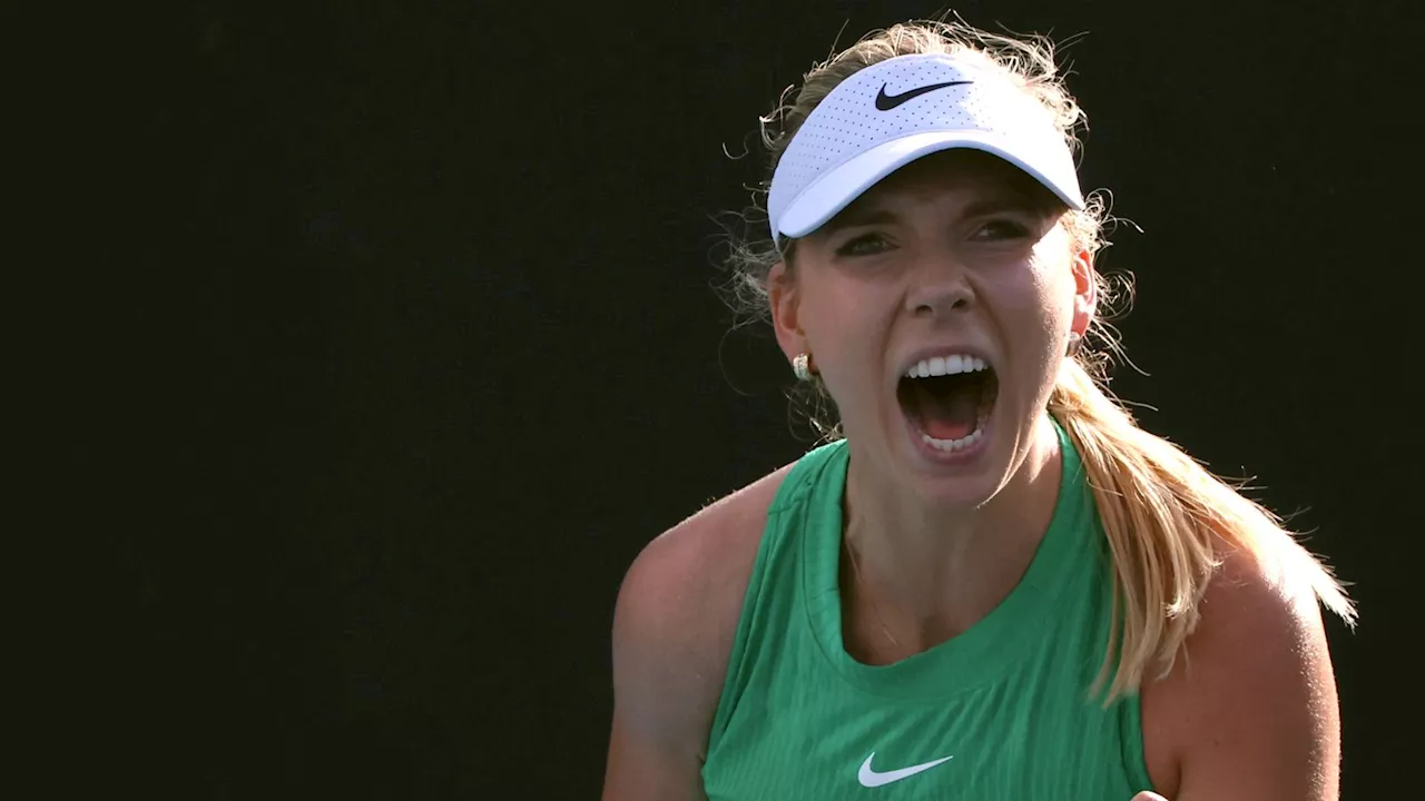 Katie Boulter: British No 1 on her great season and life with partner Alex de Minaur