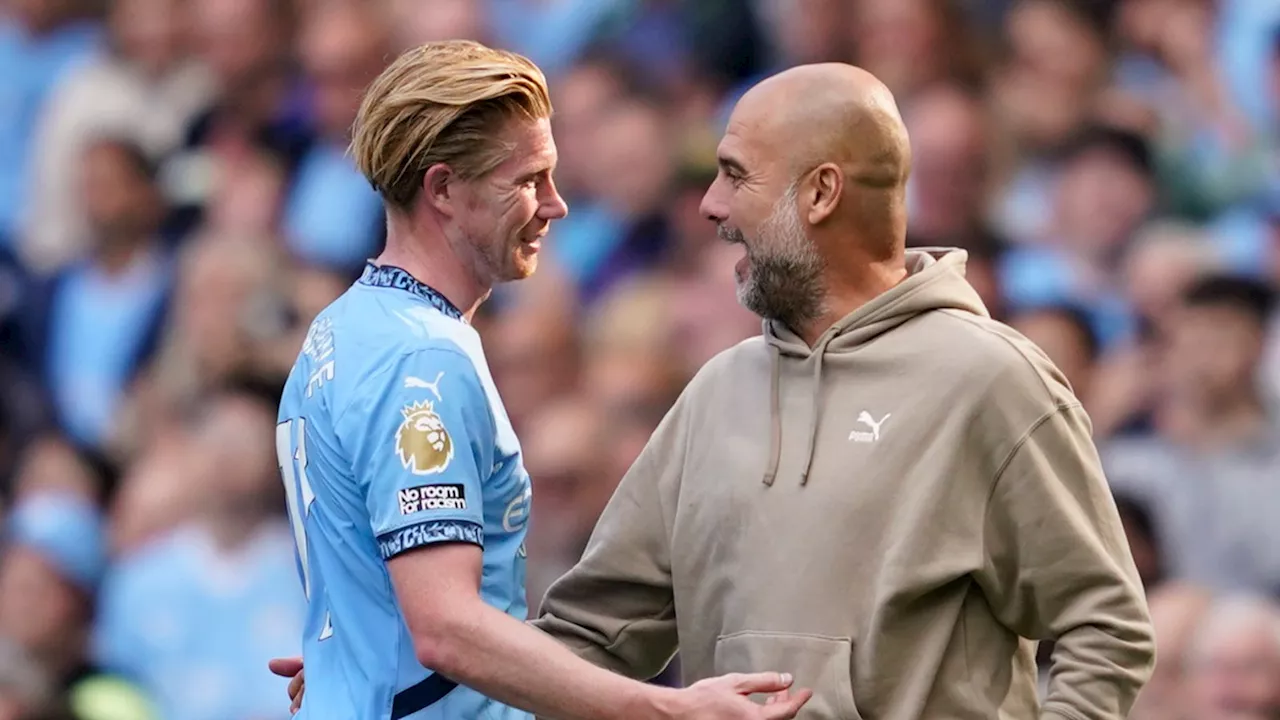 Kevin De Bruyne: Pep Guardiola denies rumours of a rift with Man City midfielder