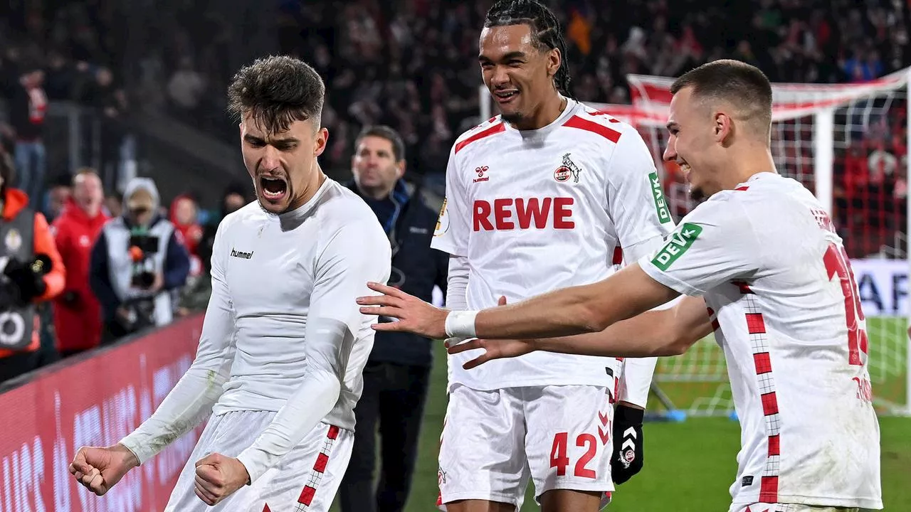 1. FC Köln in DFB-Pokal-Viertelfinale nach Sieg über Hertha BSC