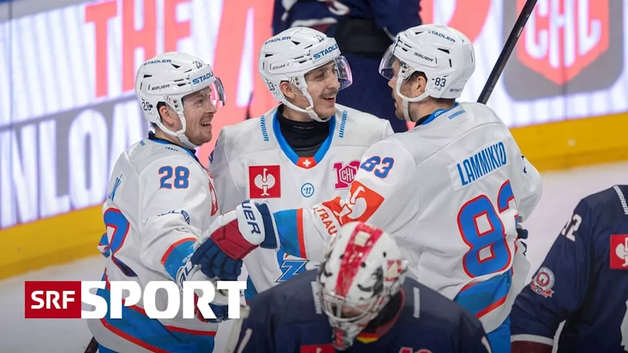 Viertelfinal der CHL - ZSC Lions mit grosser Wende in Berlin