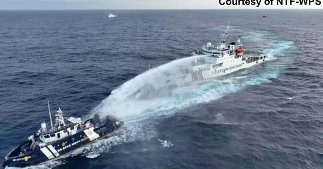 Chinese Vessels Engage in Aggressive Actions Against Philippines at Scarborough Shoal