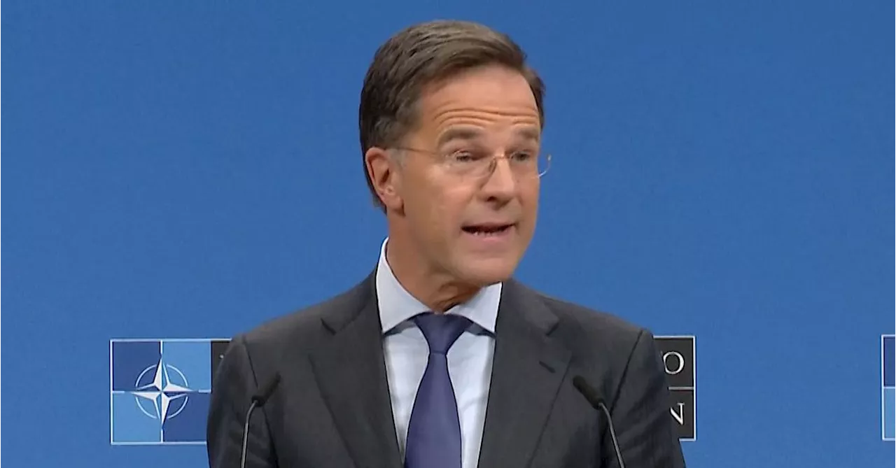 Natos generaldirektör Mark Rutte: Rysslands krig i Ukraina ett hot mot oss alla