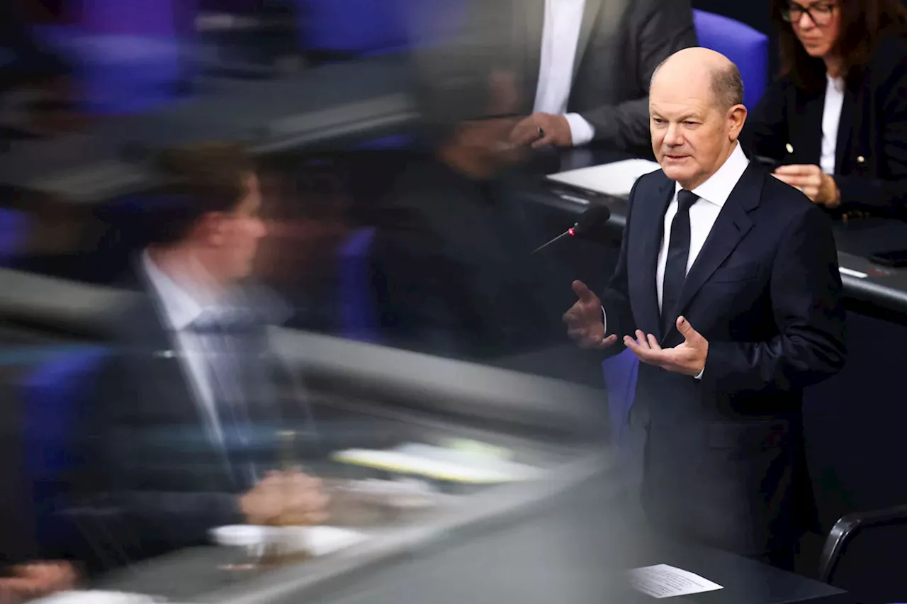 Scholz verteidigt Wirtschaftspolitik und spricht von ungekanntem Wachstum