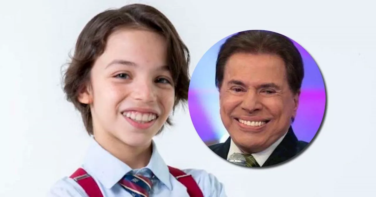 Viúva homenageia Silvio Santos e o neto deles com personagem em novela do SBT