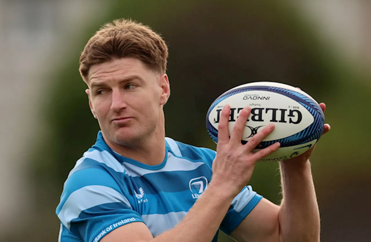 Barrett settling in as Leinster welcome back Ireland internationals